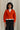 Henry Knit Cardigan in Orange