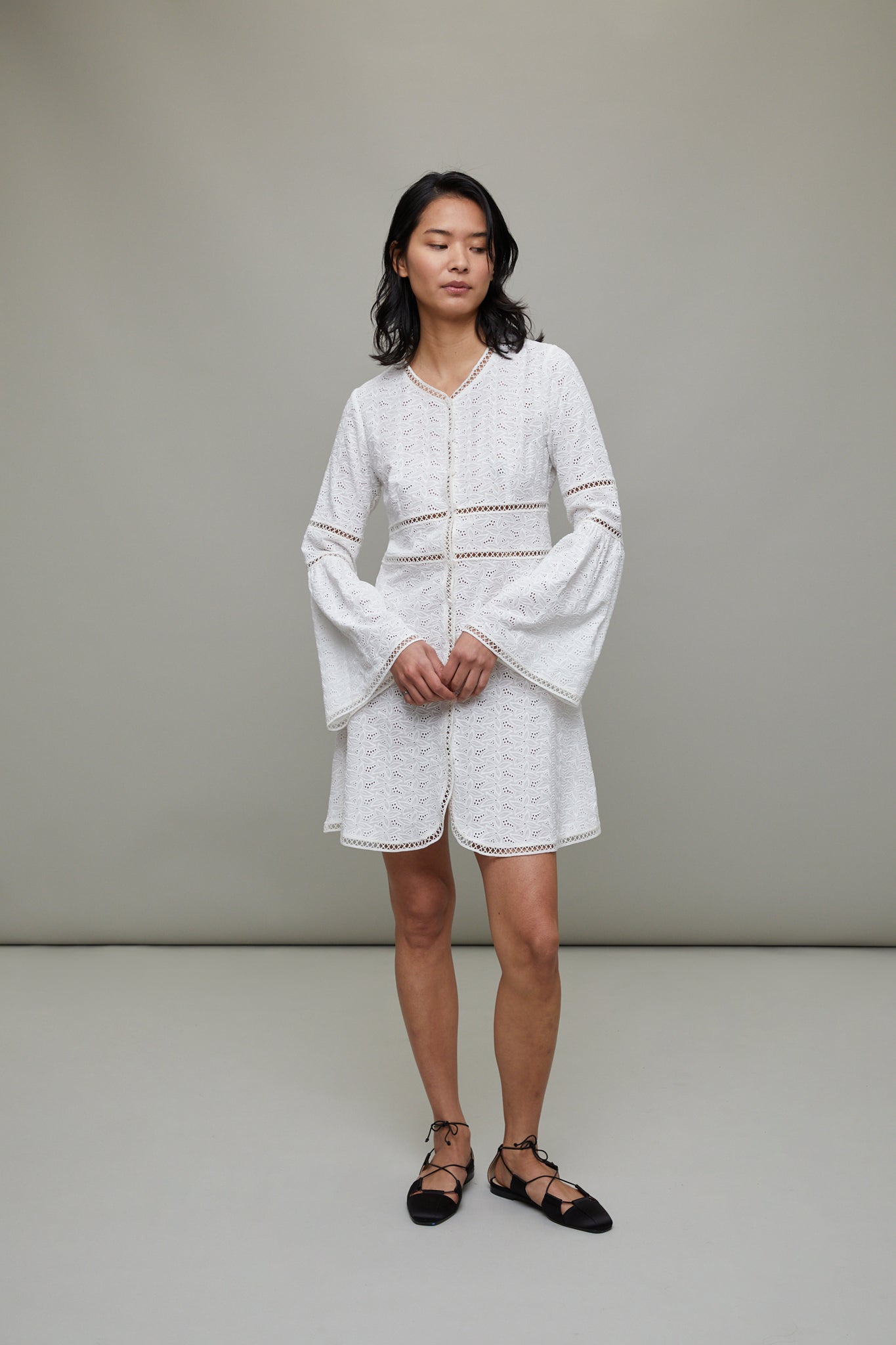 giulia mini dress Giulia Embroidered Mini Dress 2 US