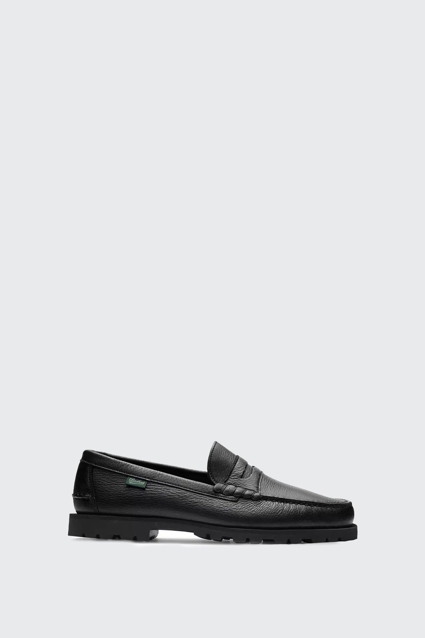 Coraux Leather Loafer in Black – L'ENSEMBLE