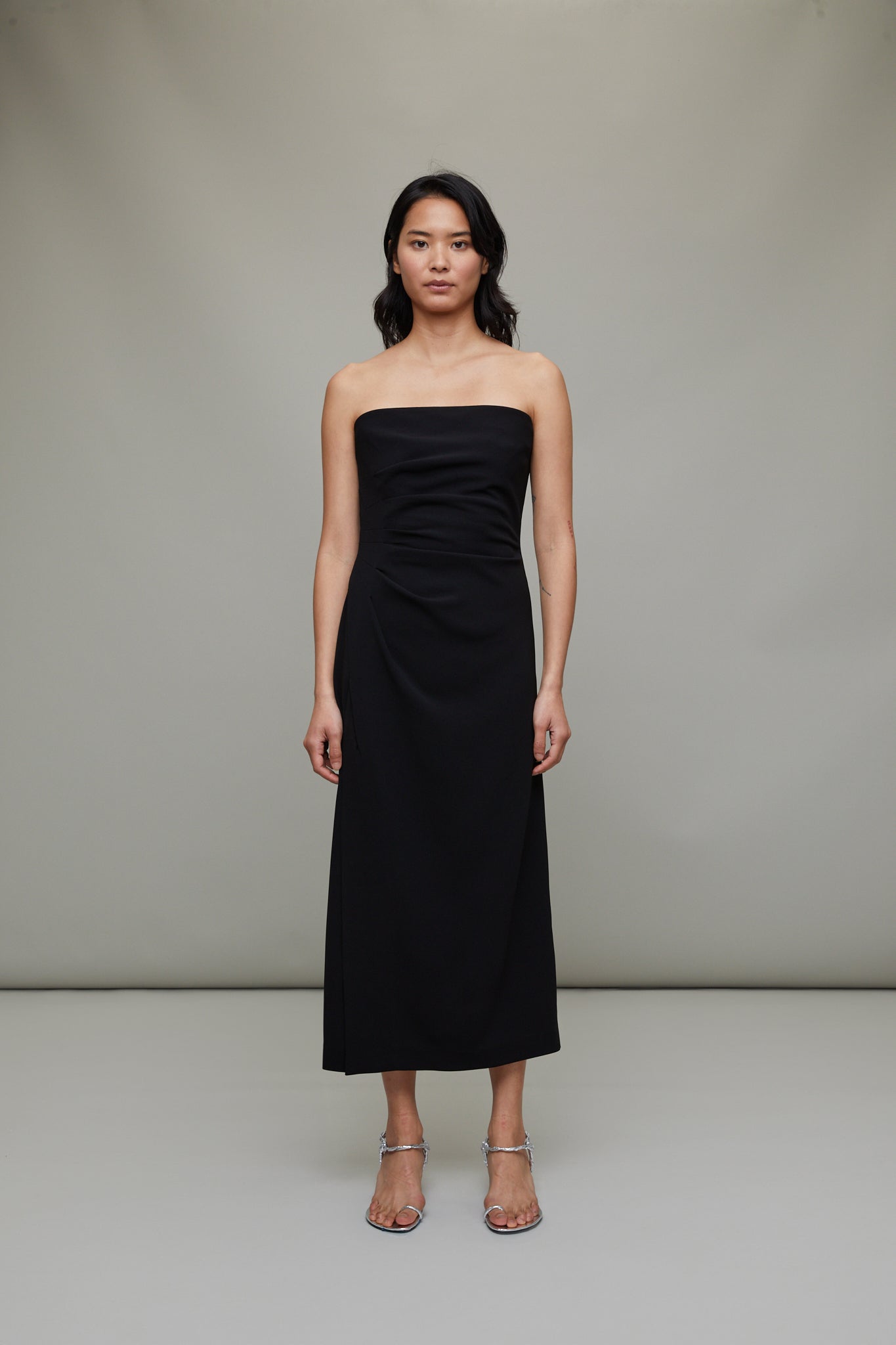 Shira Strapless Dress in Black L'ENSEMBLE Shira Strapless Dress in Black L'ENSEMBLE