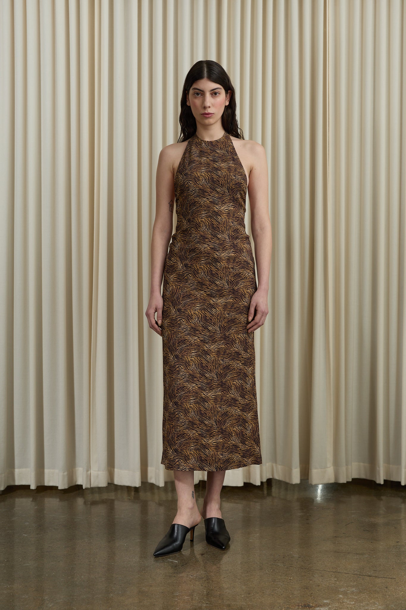 Colette Dress Zebra Print FR 38 / Zebra Print Colette Dress Zebra Print FR 38 / Zebra Print