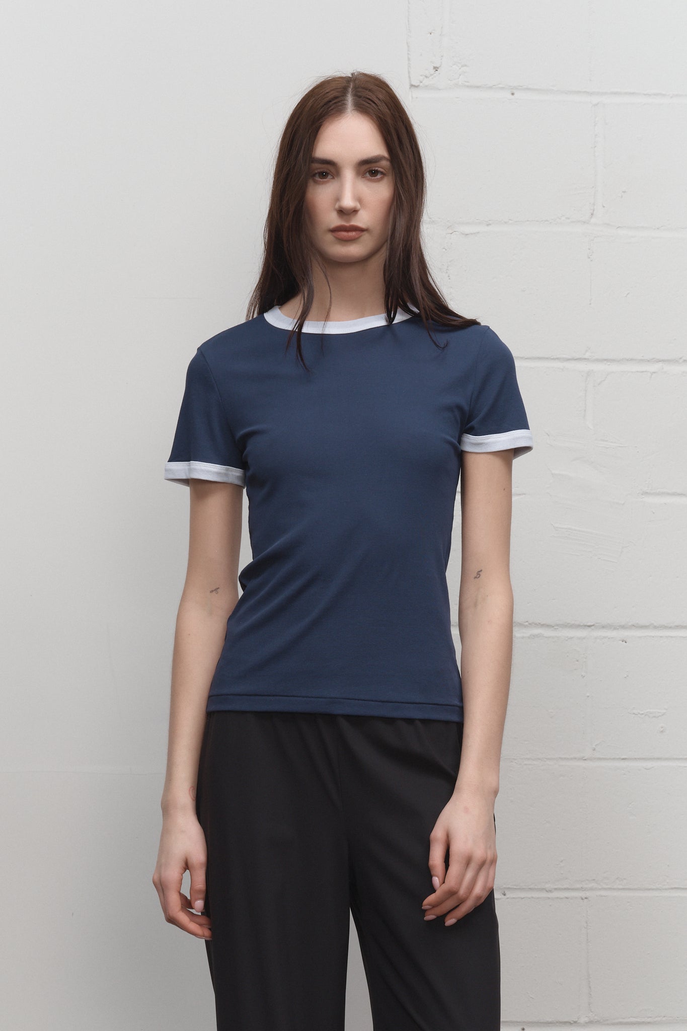 babaco カットソー babaco（ババコ） tシャツ 「babaco/ババコ」Twisted Cotton Back Tied