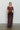 Grange Relaxed Curved Leg Pant in Dark Brown
