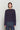 Mateo Ultrafine Merino Long Sleeve Pullover in Navy