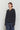 Meroe Superfine Wool Cardigan in Dark Grey