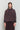 Mini Check Reversible Short Jacket in Brown Check/Black