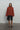 Pankou Closure Jacket in Red