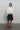 Organza Lined Shorts in Black