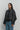 Leather Blouson Jacket in Black