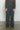 No. 287 Poplin Double Flap Pocket Trousers in Dark Grey