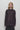 No.07 No Collar Loose Fit Shirt in Black Check