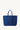 Washed Canvas Six Pockets Tote Medium in Blue