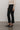 Gaia Cropped Knit Pant in Black