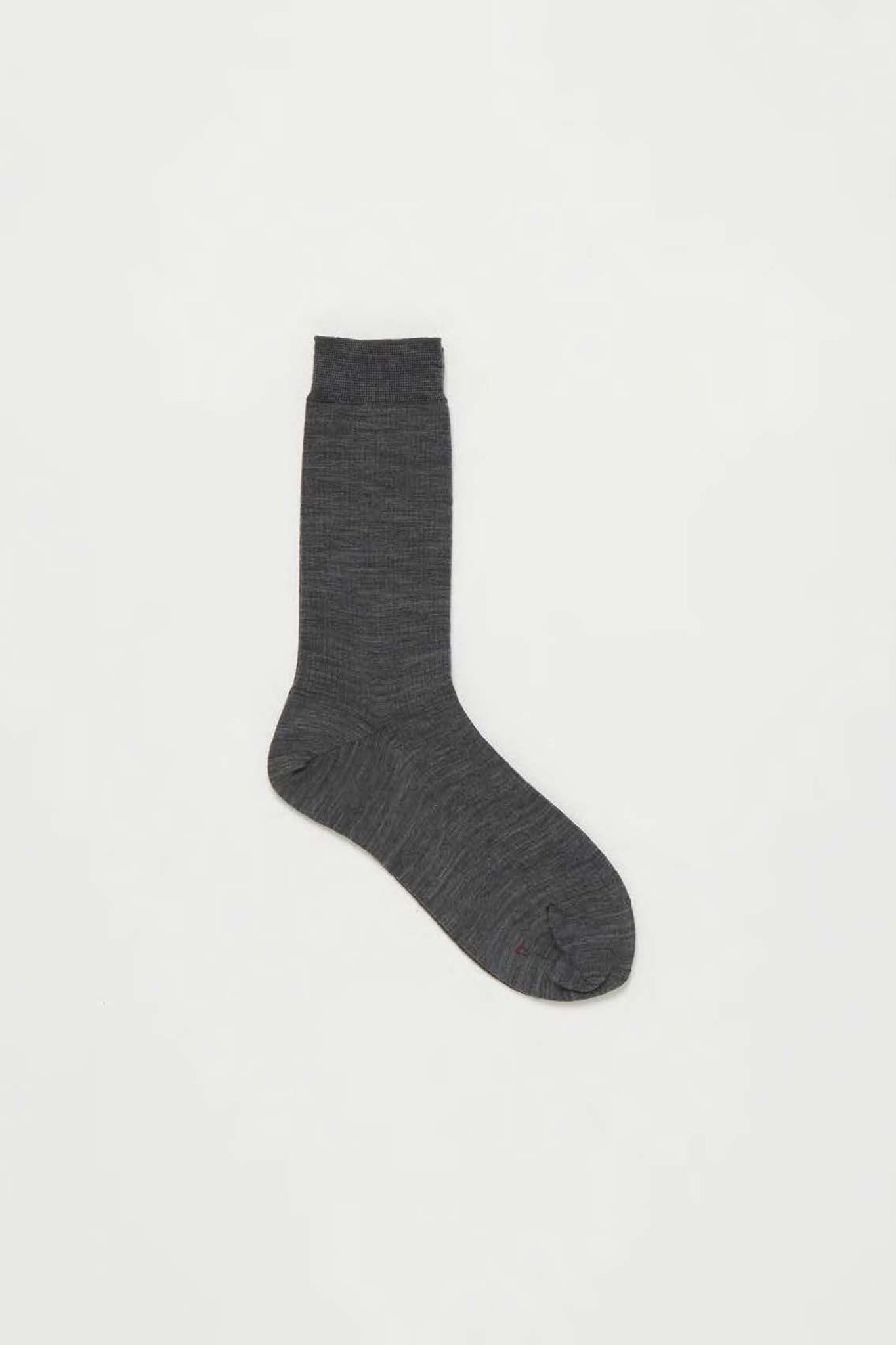 Basic Ribbed Socks in Charcoal