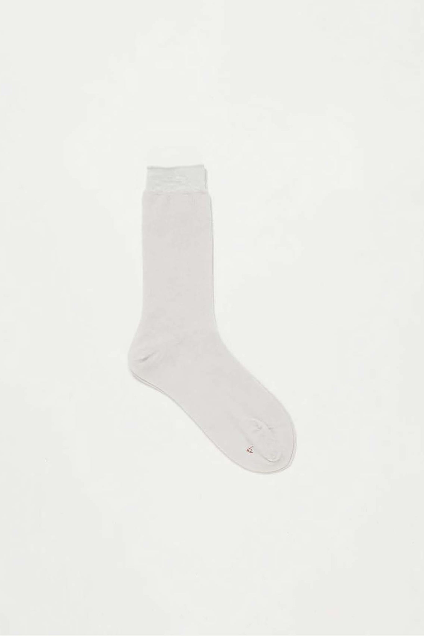 Basic Ribbed Socks in Off-White