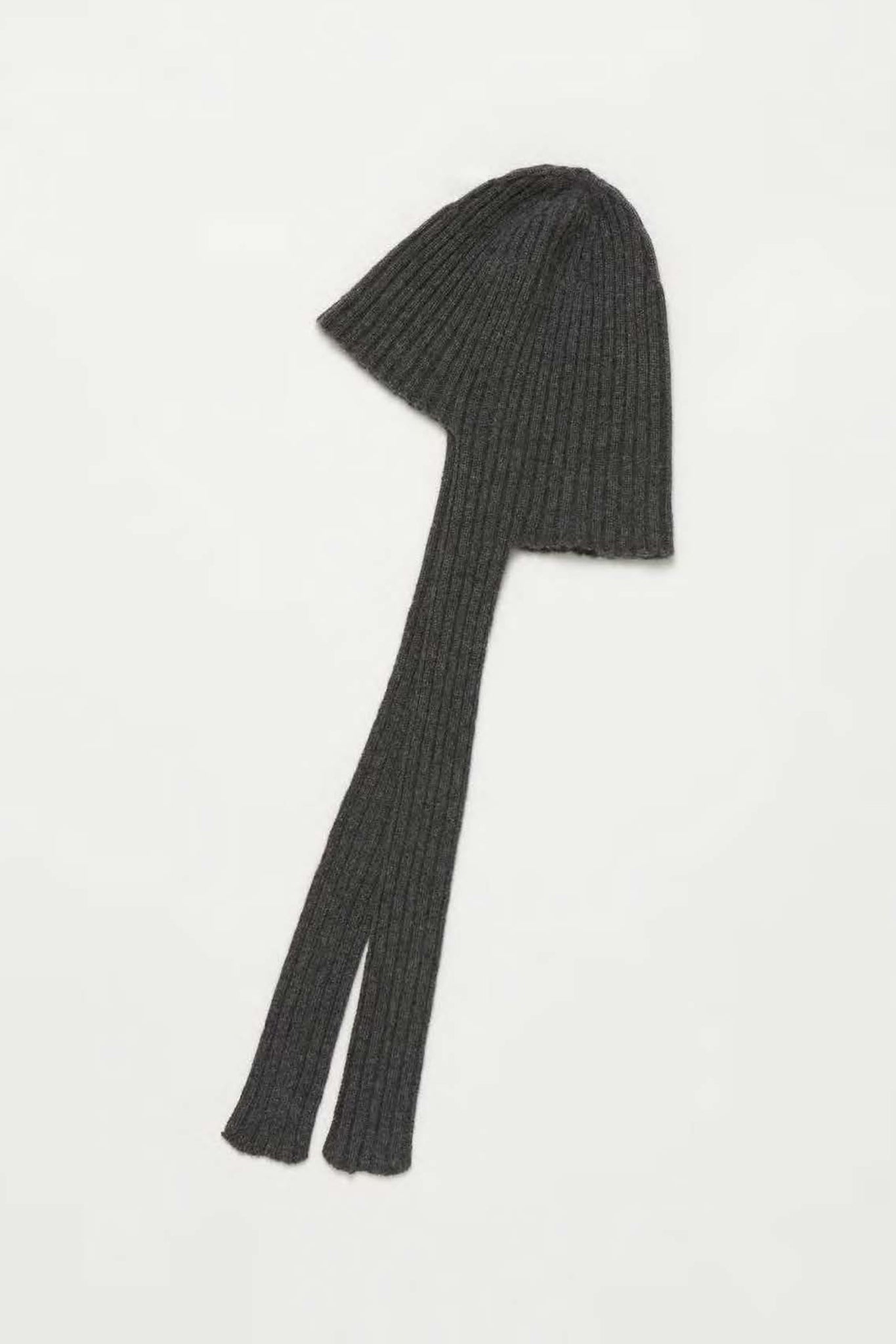 Cashmere Knit Cap in Grey