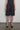 Thick Cotton Gabardine Bermuda in Navy