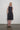 Thick Cotton Gabardine Bermuda in Navy