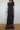 Viscose Jersey Double Collar Dress in Dark Grey