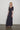 Viscose Jersey Double Collar Dress in Dark Grey