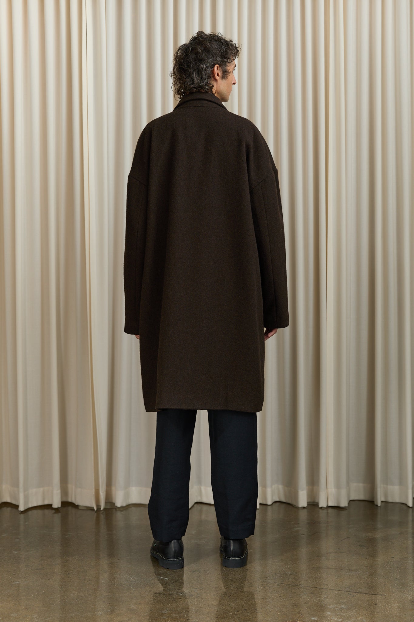 Ben Coat in Brown
