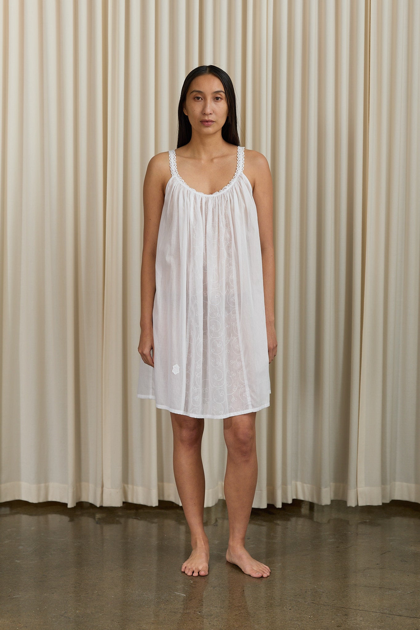 Anissa 1 Babydoll in White