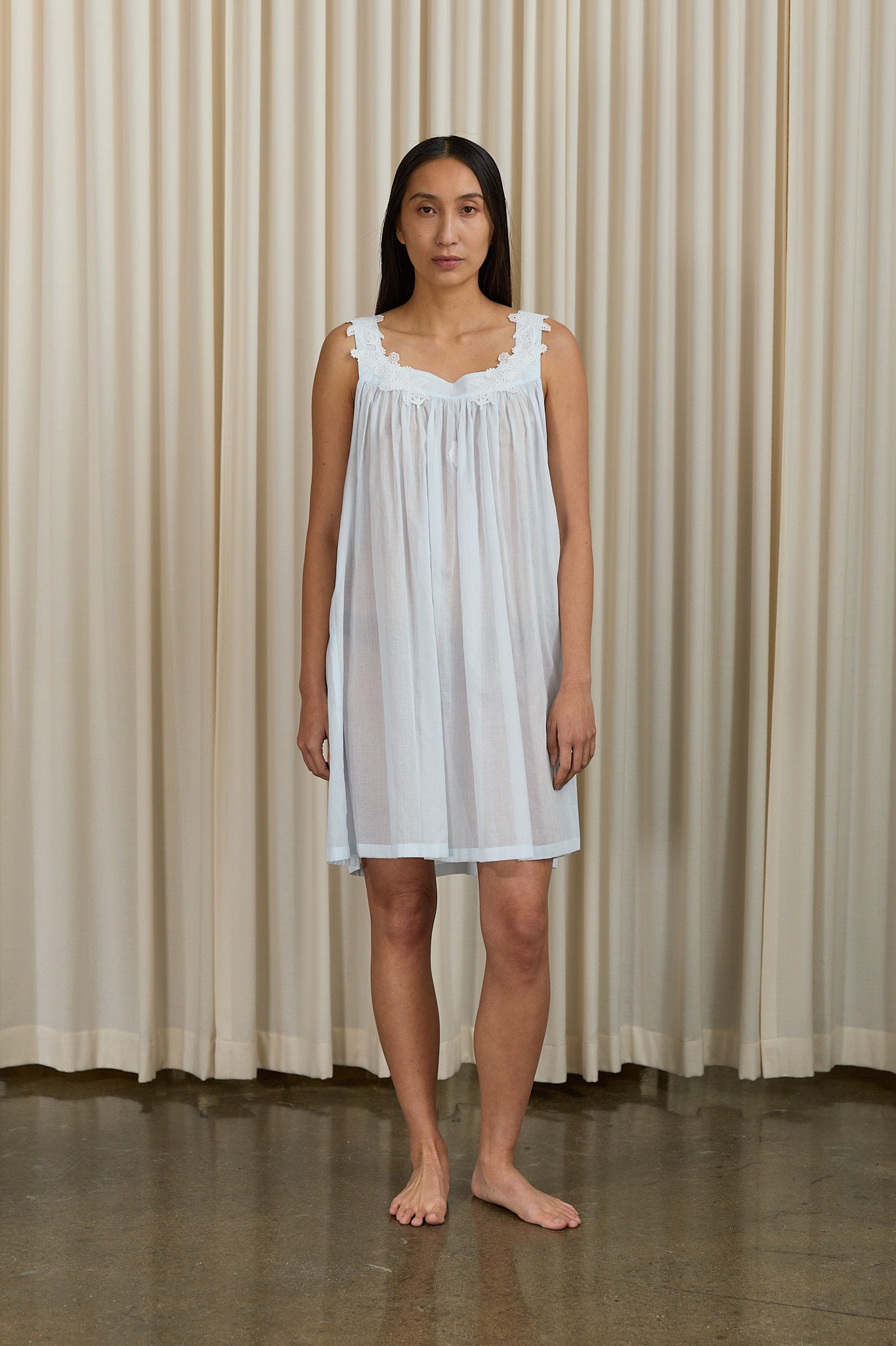 Marcella 1 Babydoll in Blue