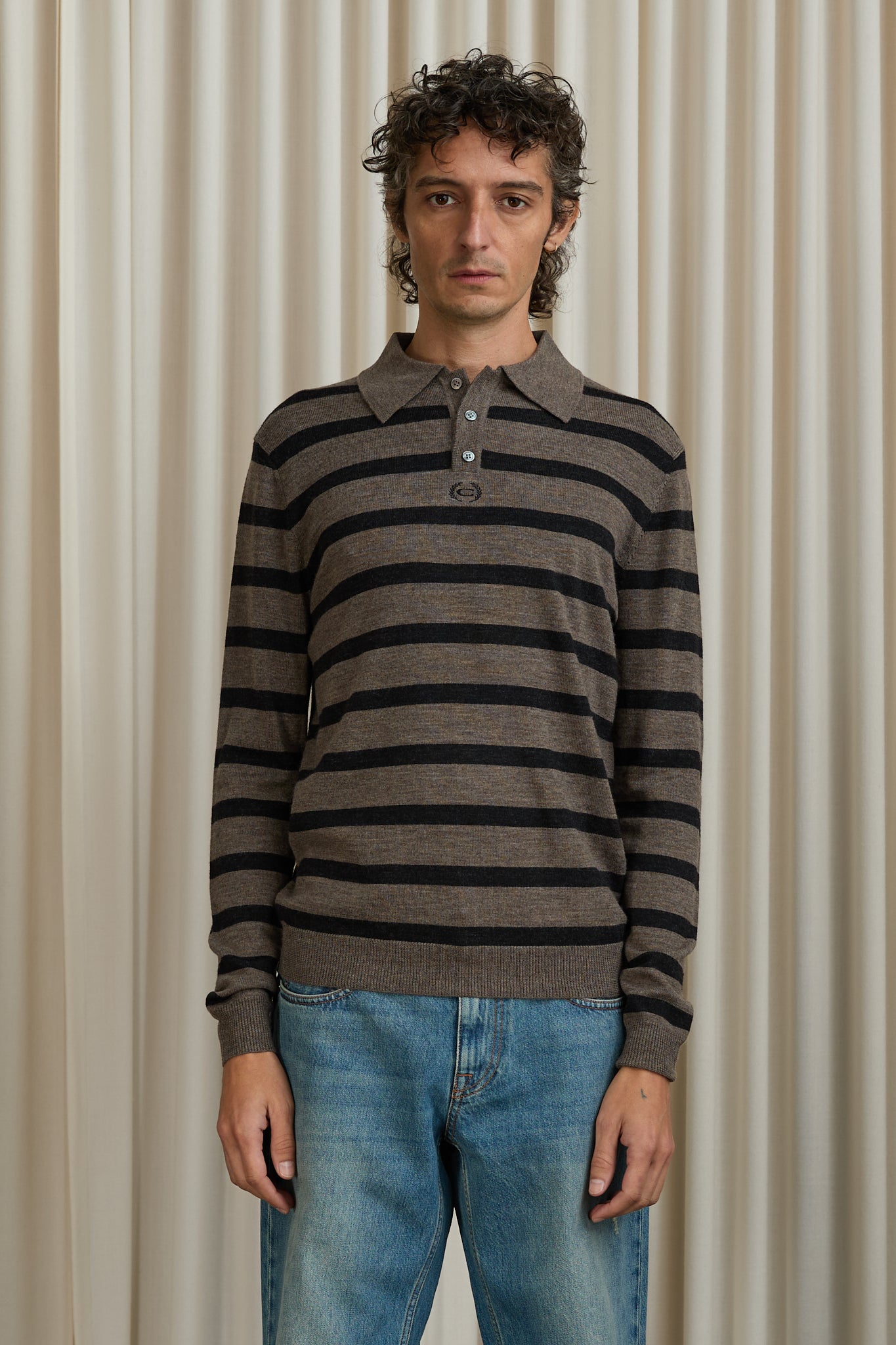 Dad Polo in Brown