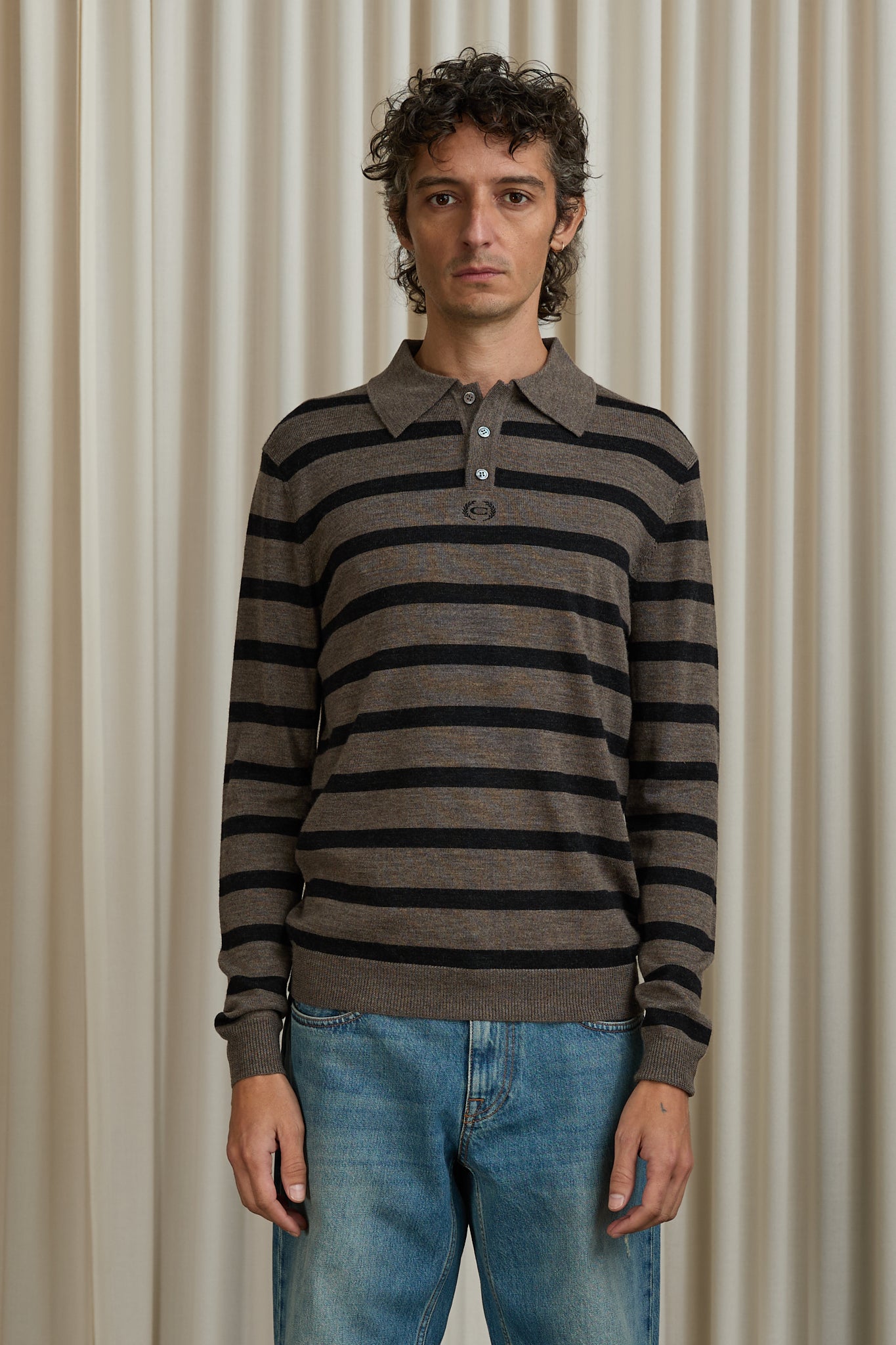 Dad Polo in Brown