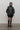 Short Waterproof Parka in Black Silk