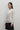 Silk Crew Neck in Off-White