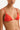 Mouna Small Triangle Bikini Top in Orange
