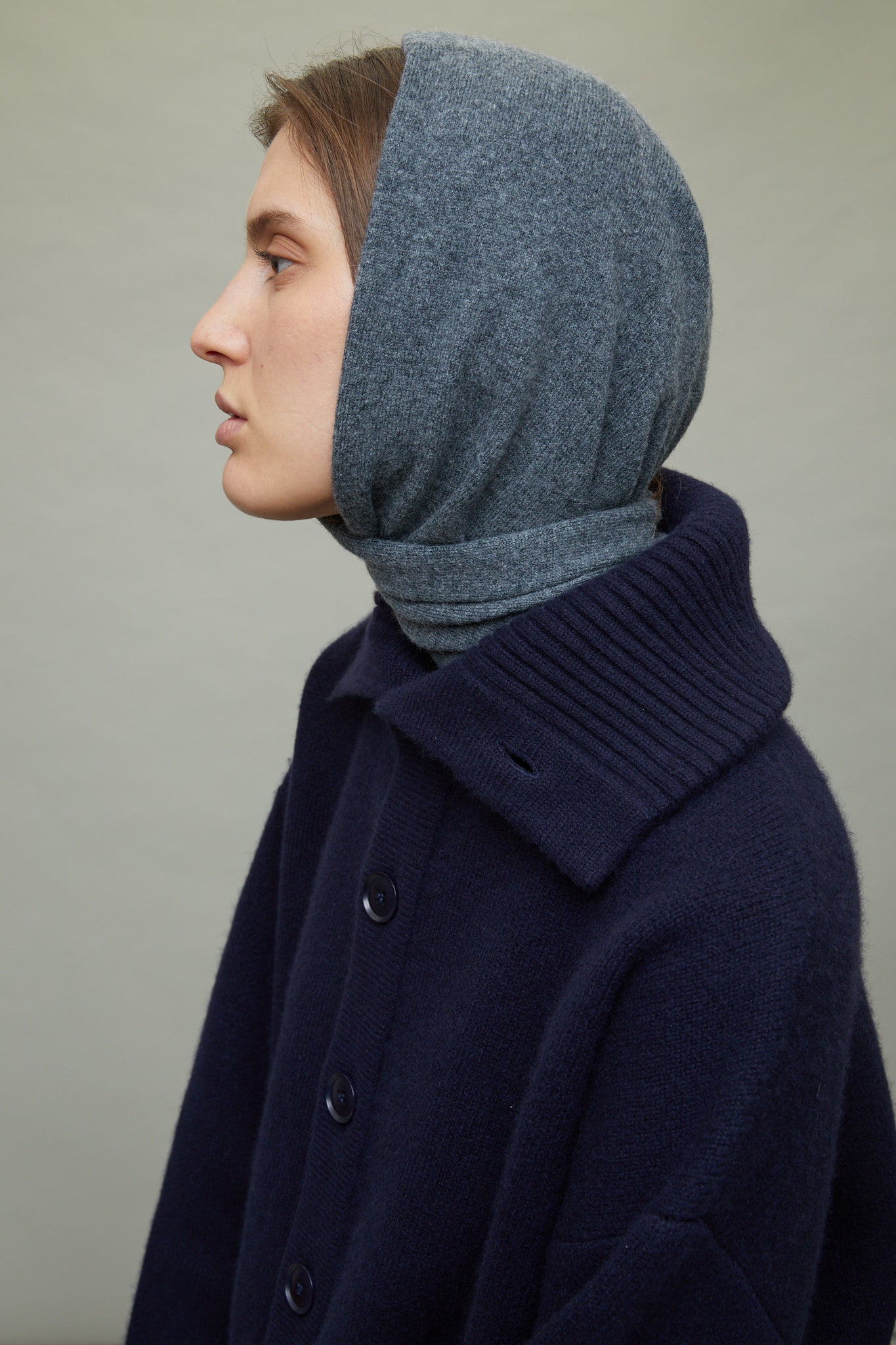 N°35 Bandana in Grey