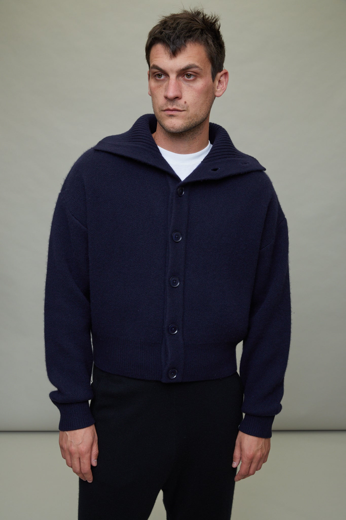 N°377 Clement Cardigan in Navy