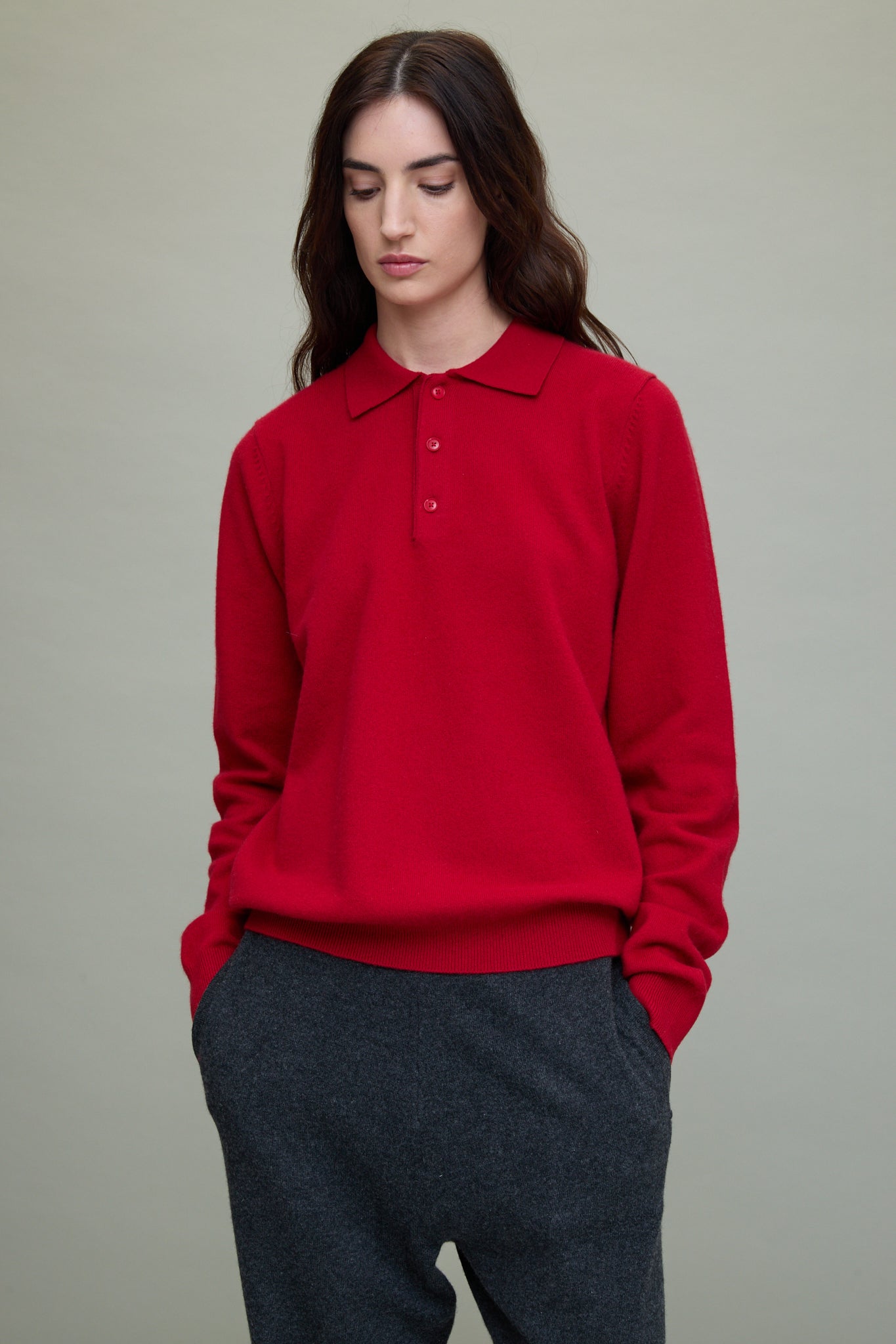 N°223 Be For Sweater in Red