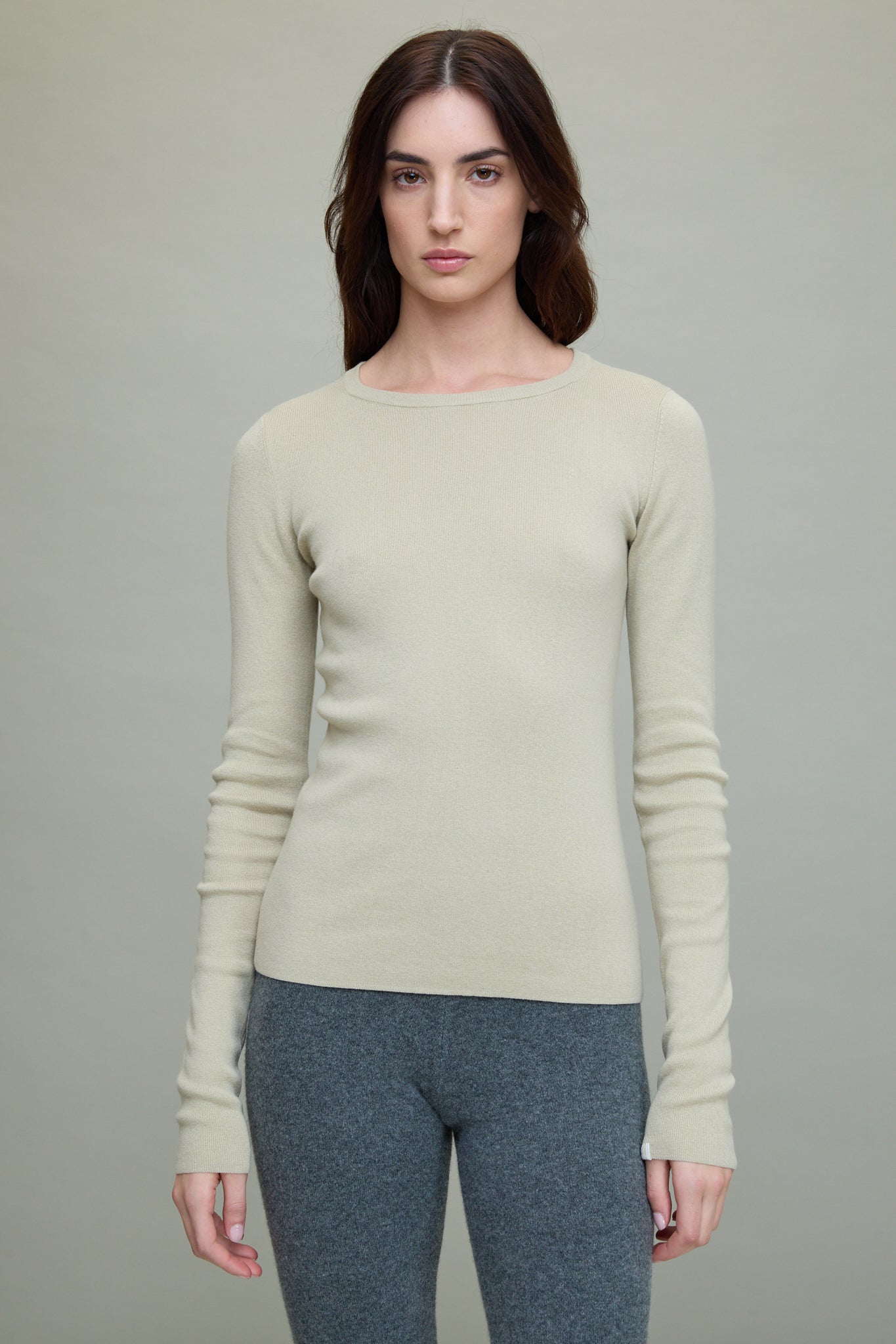 N°392 Eel Top in Beige