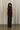 No. 271 Cupro Center Seams Dress in Black