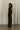 No. 271 Cupro Center Seams Dress in Black