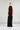 No. 271 Cupro Center Seams Dress in Black