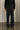 No. 288 Fine Wool Drawstring Trousers in Black