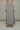 No. 290 Summer Wool Slit Skirt in Grey