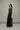 No. 298 Silk Slit Dress in Black
