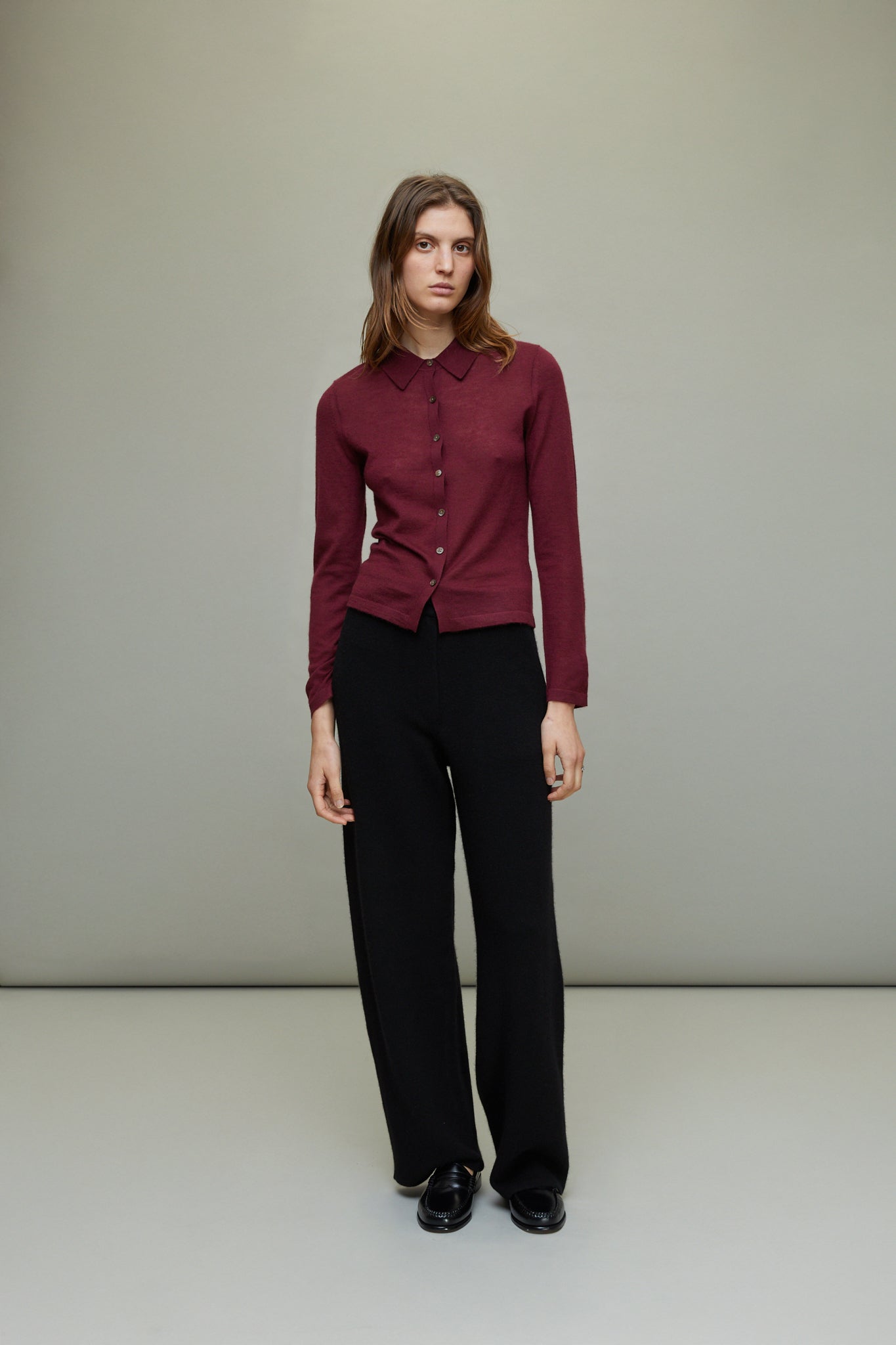 Elle Shirt in Plum