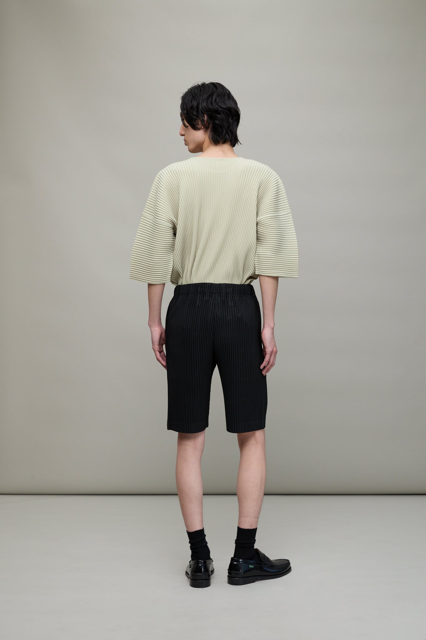 pleated dress shorts men YYDGH Men's Flat Front Pleat Dress Shorts for Golf Casual and Formal Wear Black XL