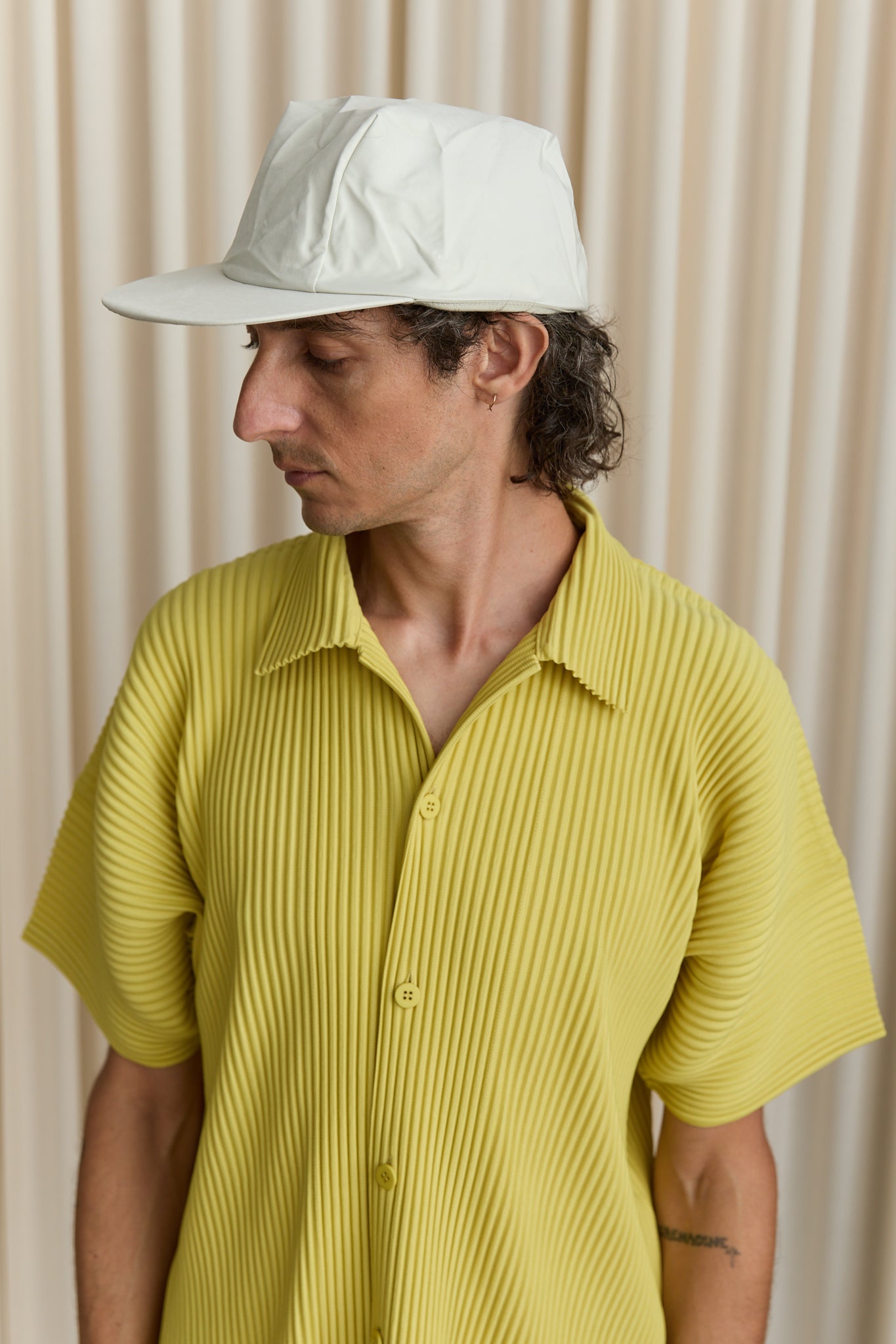 Stone Cap in Off-White