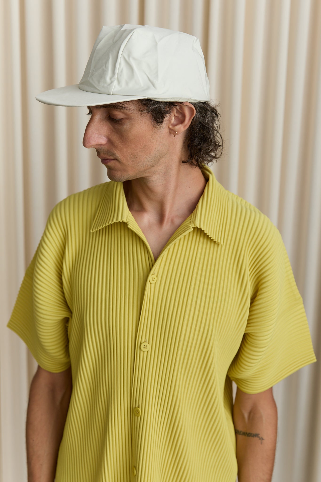 Stone Cap in Off-White