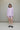 Oversized Shirt in Lavender Stripe