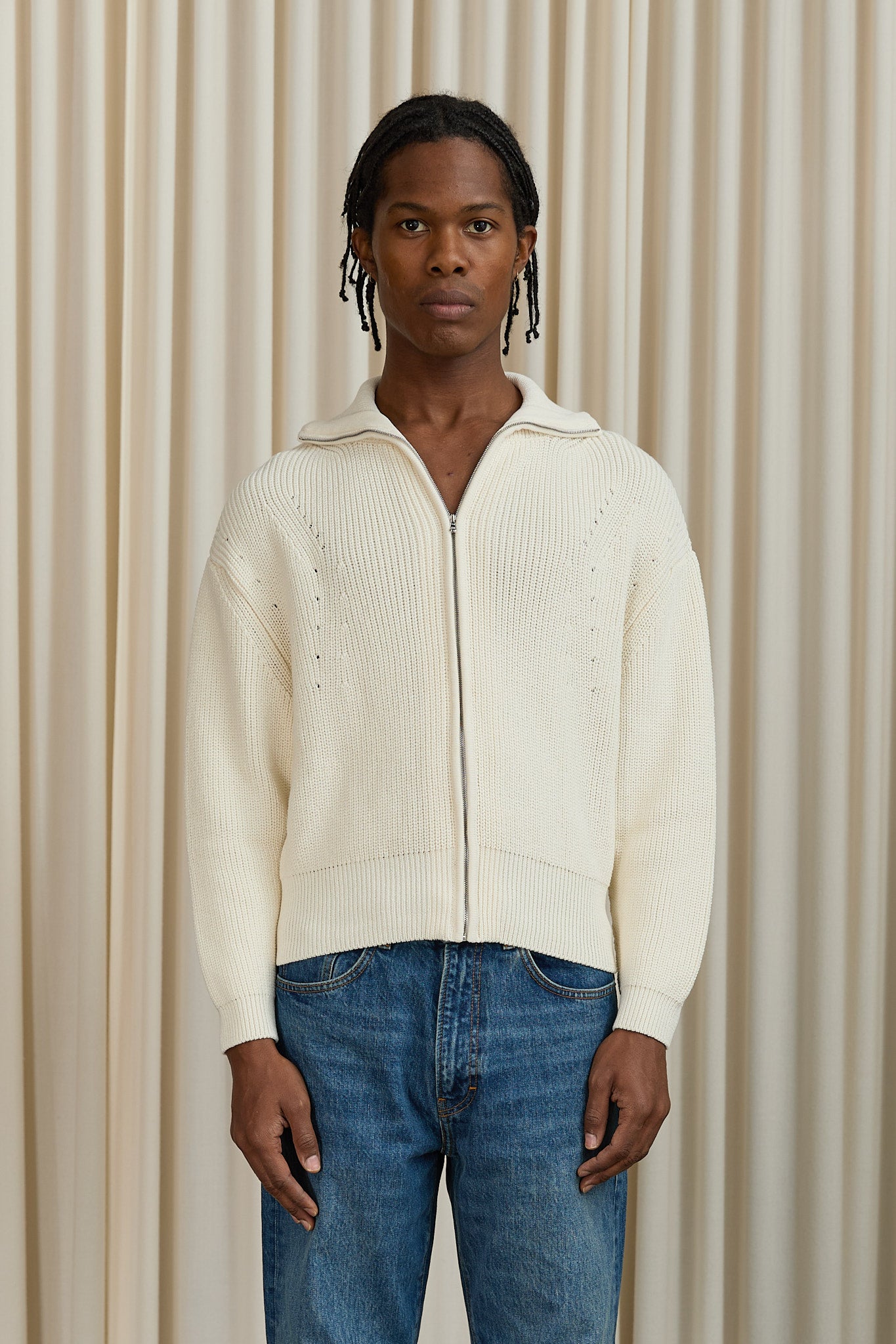 Clark Cardigan in Off-White