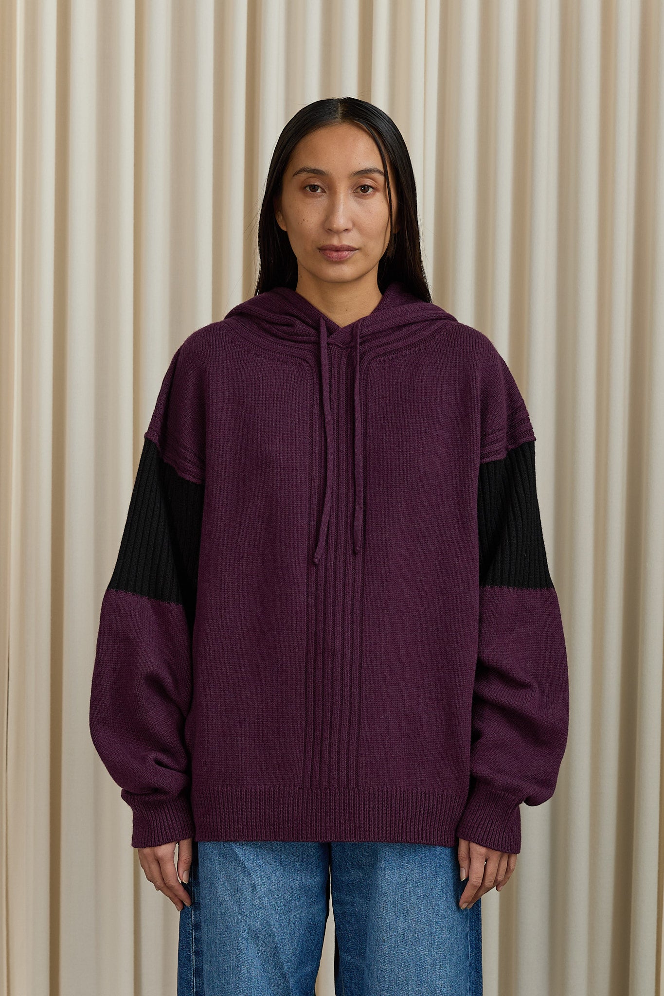 Leif Hoodie in Purple