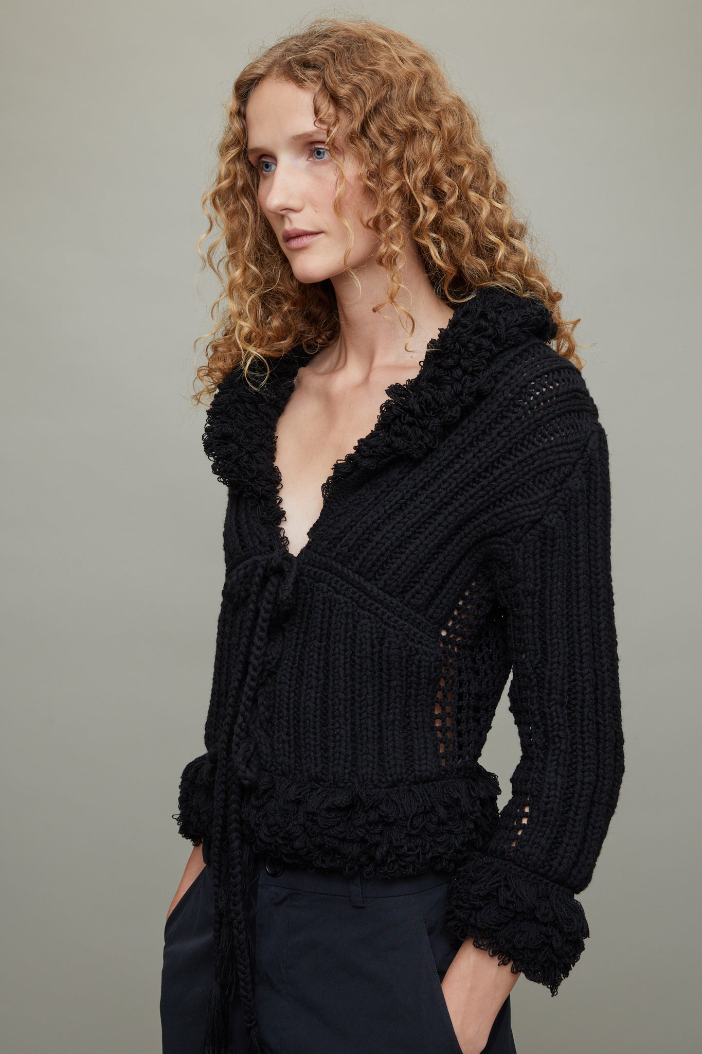 Romy Cardigan in Black